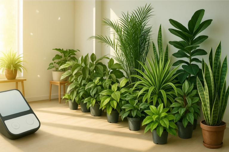plantas que purificam o ar